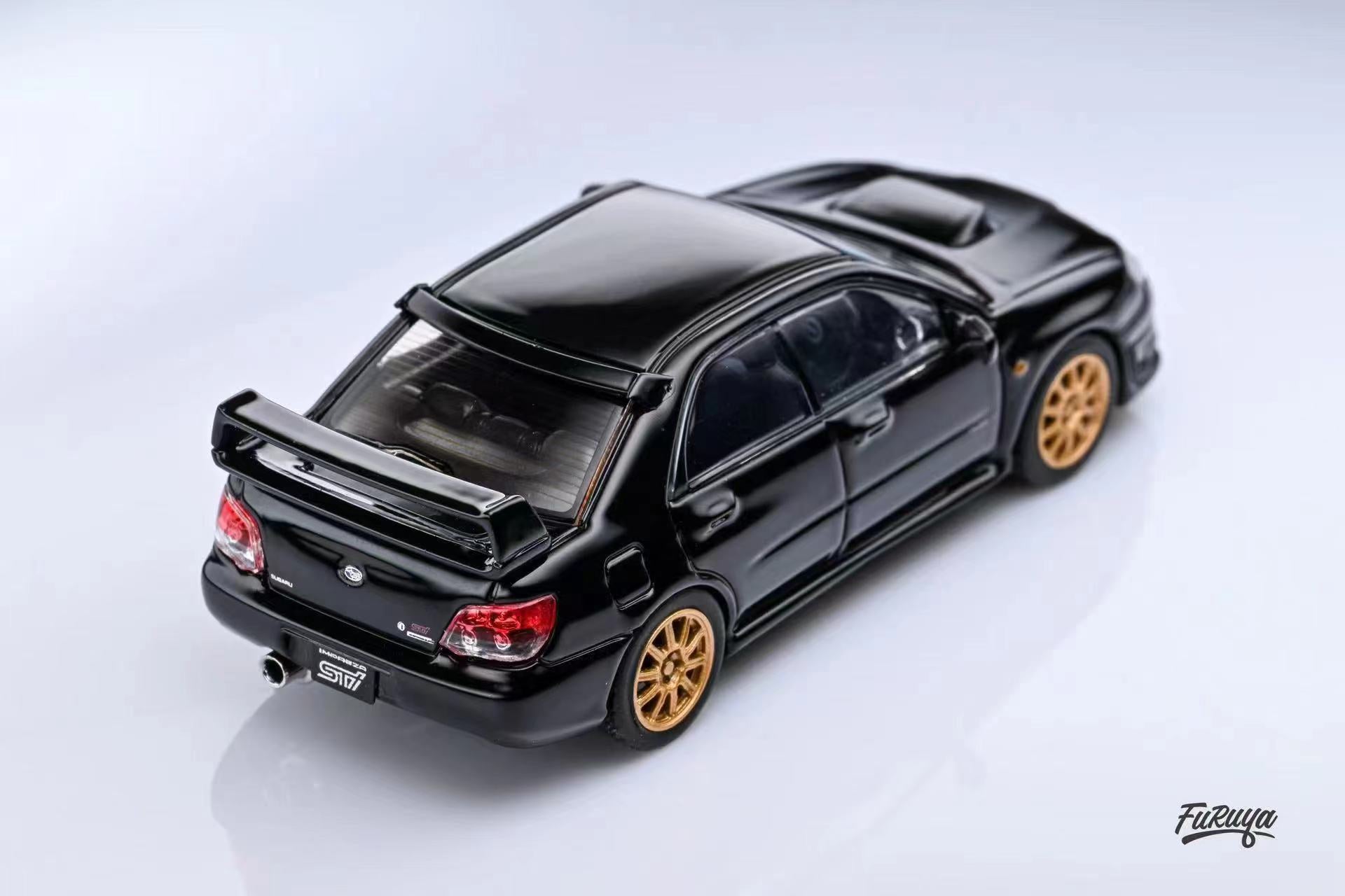 [FURUYA] 1:64 Subaru Impreza WRX STi 9th Generations Sedan Version Black