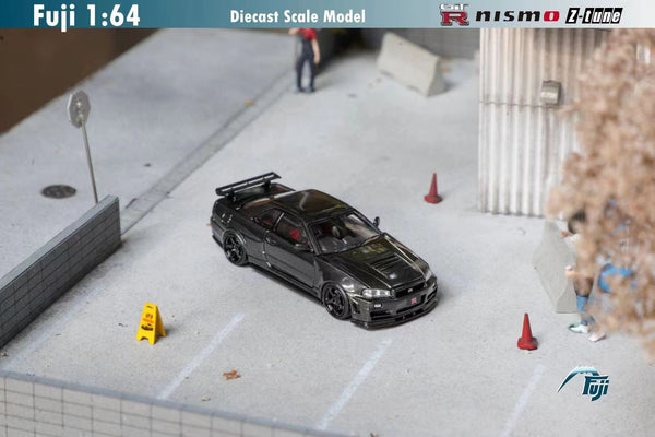 [FUJI] 1:64 Nissan Skyline R34 GT-R Nismo Z-Tune Carbon Black