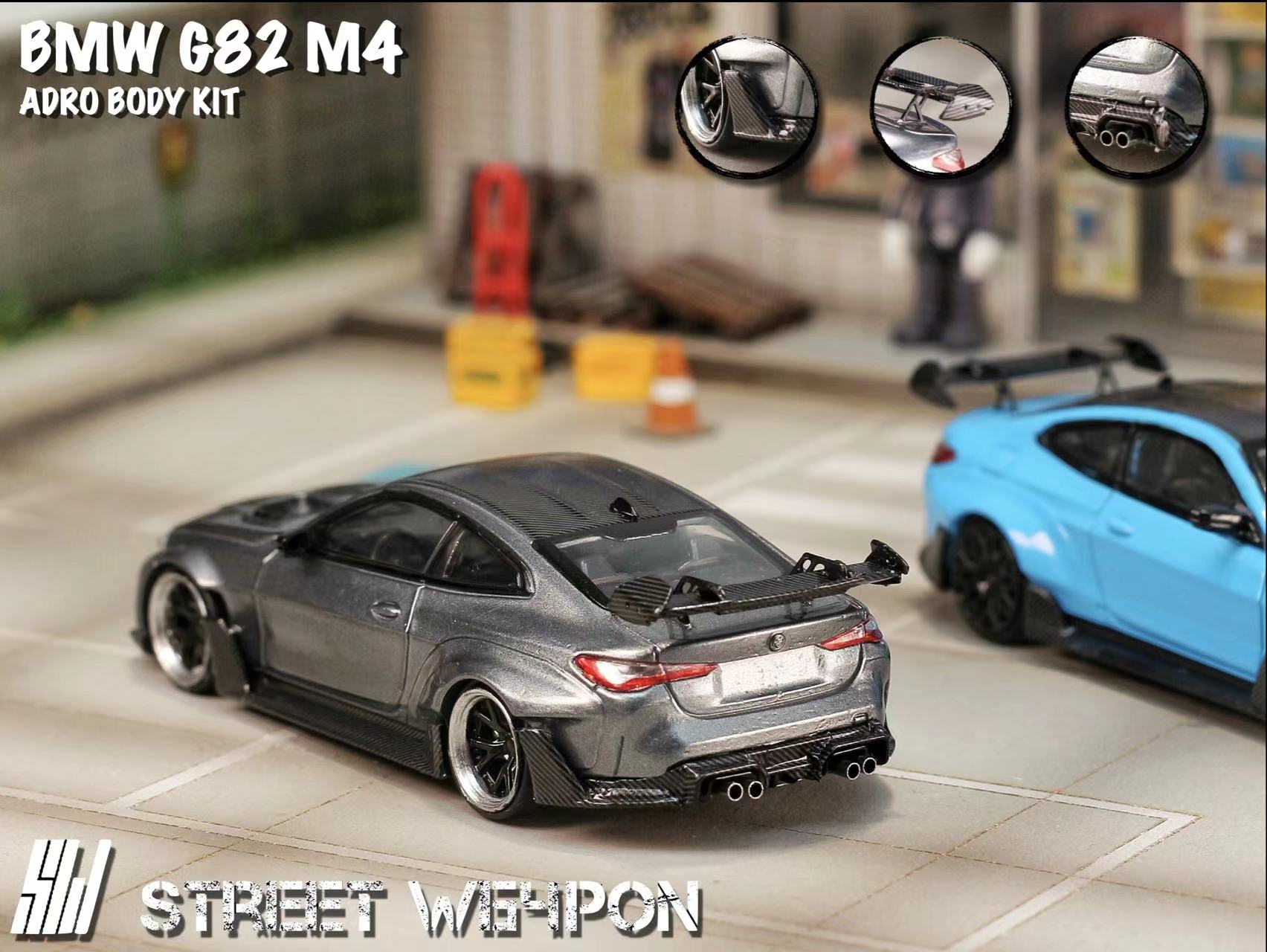 [STREET WEAPON] 1:64 BMW G82 M4 Adro Body Kit