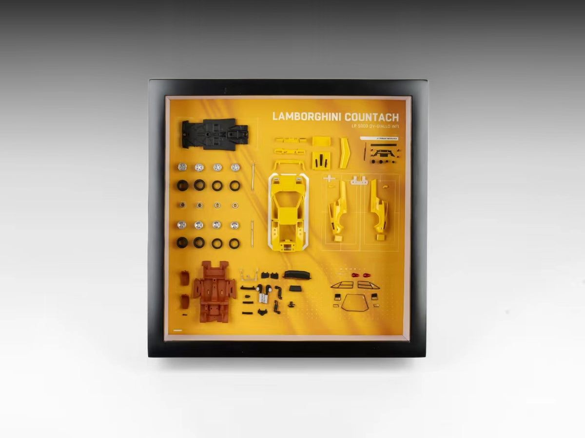 [FINCLASSICALLY] 1:64 Countach LP5000 QV Frame Series - Toy Space Diecast Online Store Singapore