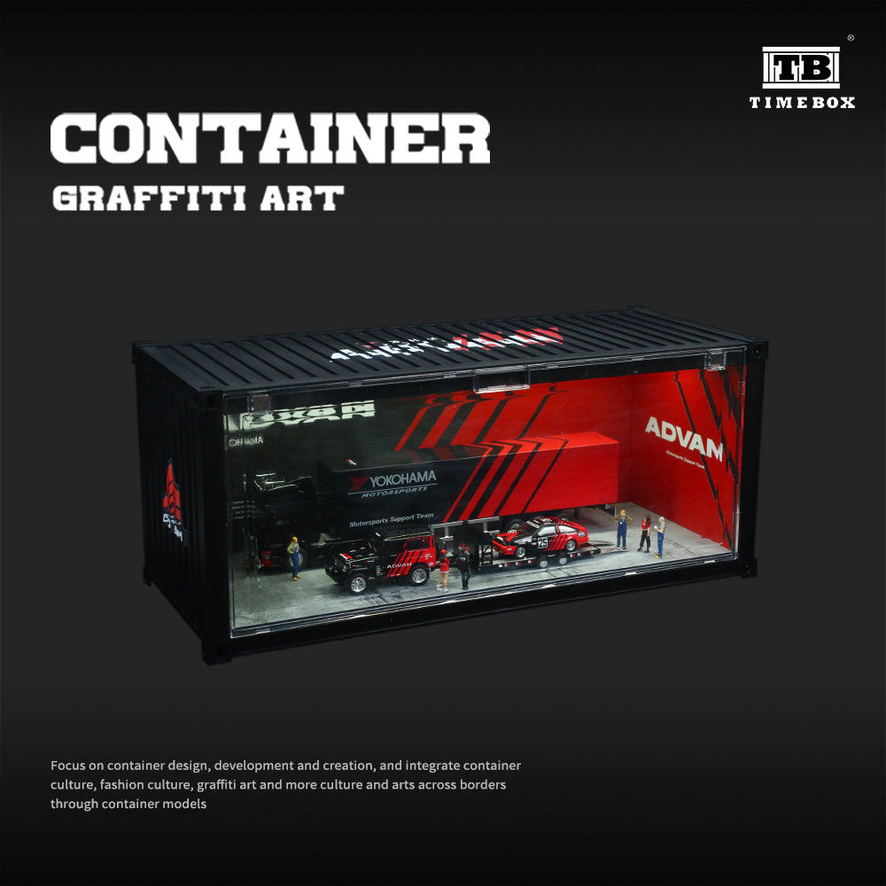 [TIME BOX] 1:64 Advan Container Scenario Model