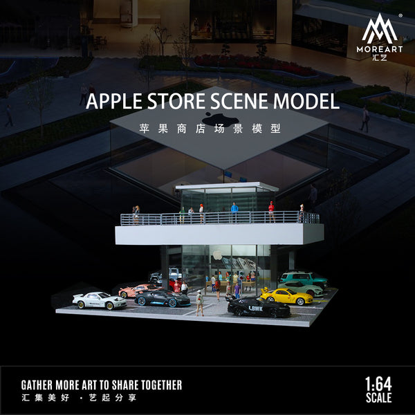 [MOREART] 1:64 Apple Store Scene Model