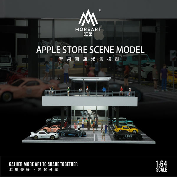 [MOREART] 1:64 Apple Store Scene Model