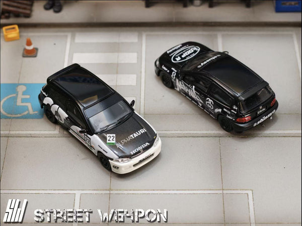 [STREET WEAPON] 1:64 Honda Civic EG6 Stussy Version