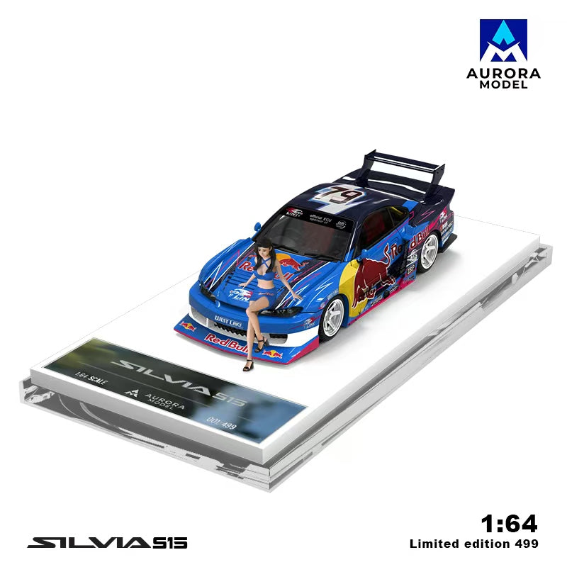 [AURORA MODEL] 1:64 S15 RedBull Livery