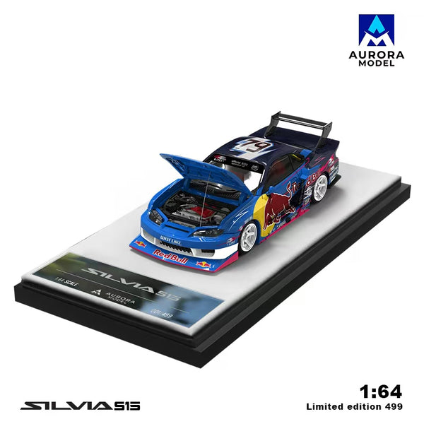 [AURORA MODEL] 1:64 S15 RedBull Livery