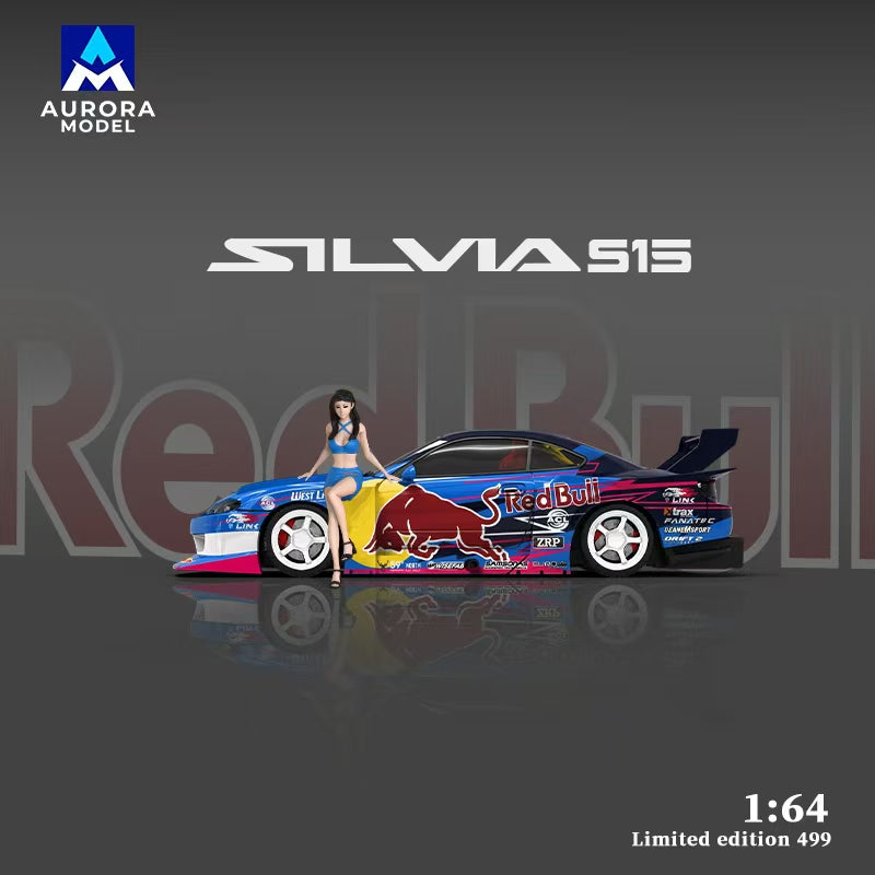 [AURORA MODEL] 1:64 S15 RedBull Livery