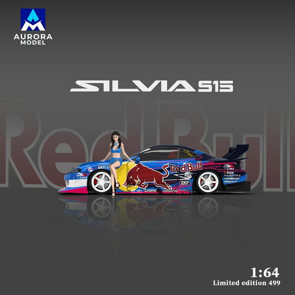 [AURORA MODEL] 1:64 S15 RedBull Livery