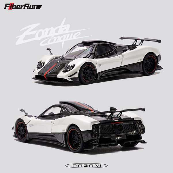 [FIBERRUN] 1:64 Pagani Zonda Cinque White