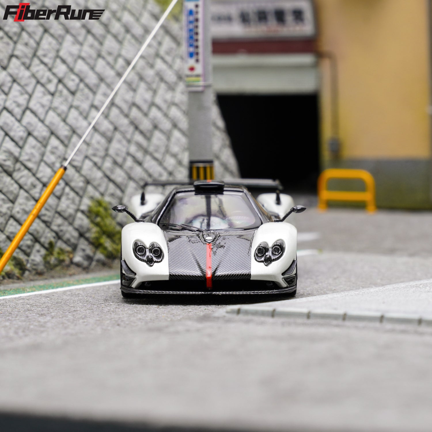 [FIBERRUN] 1:64 Pagani Zonda Cinque White