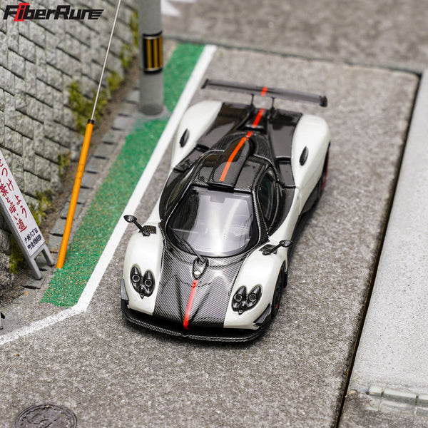 [FIBERRUN] 1:64 Pagani Zonda Cinque White