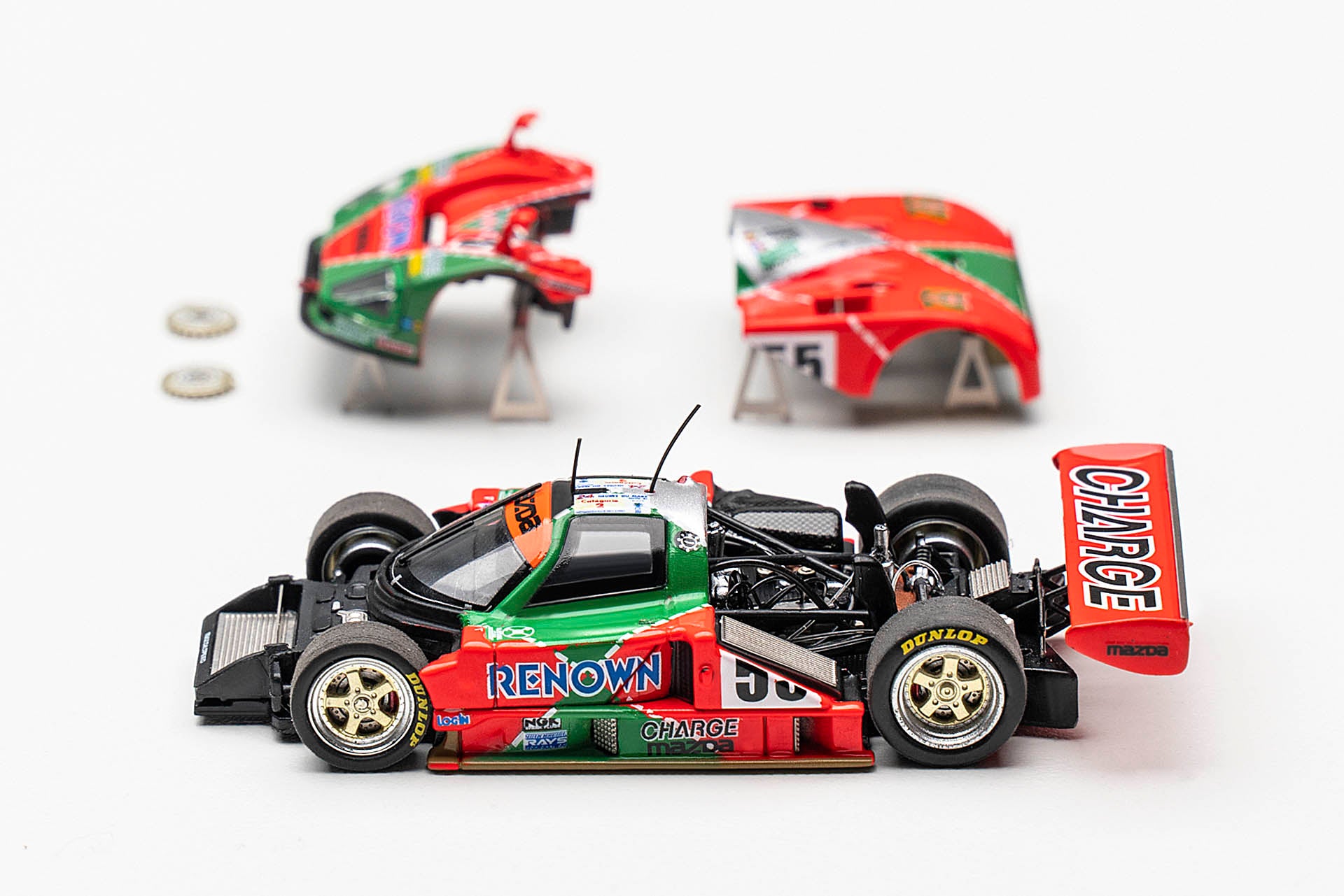 [MOTORHELIX] 1:64 Mazda 787B 55# WINNER Car