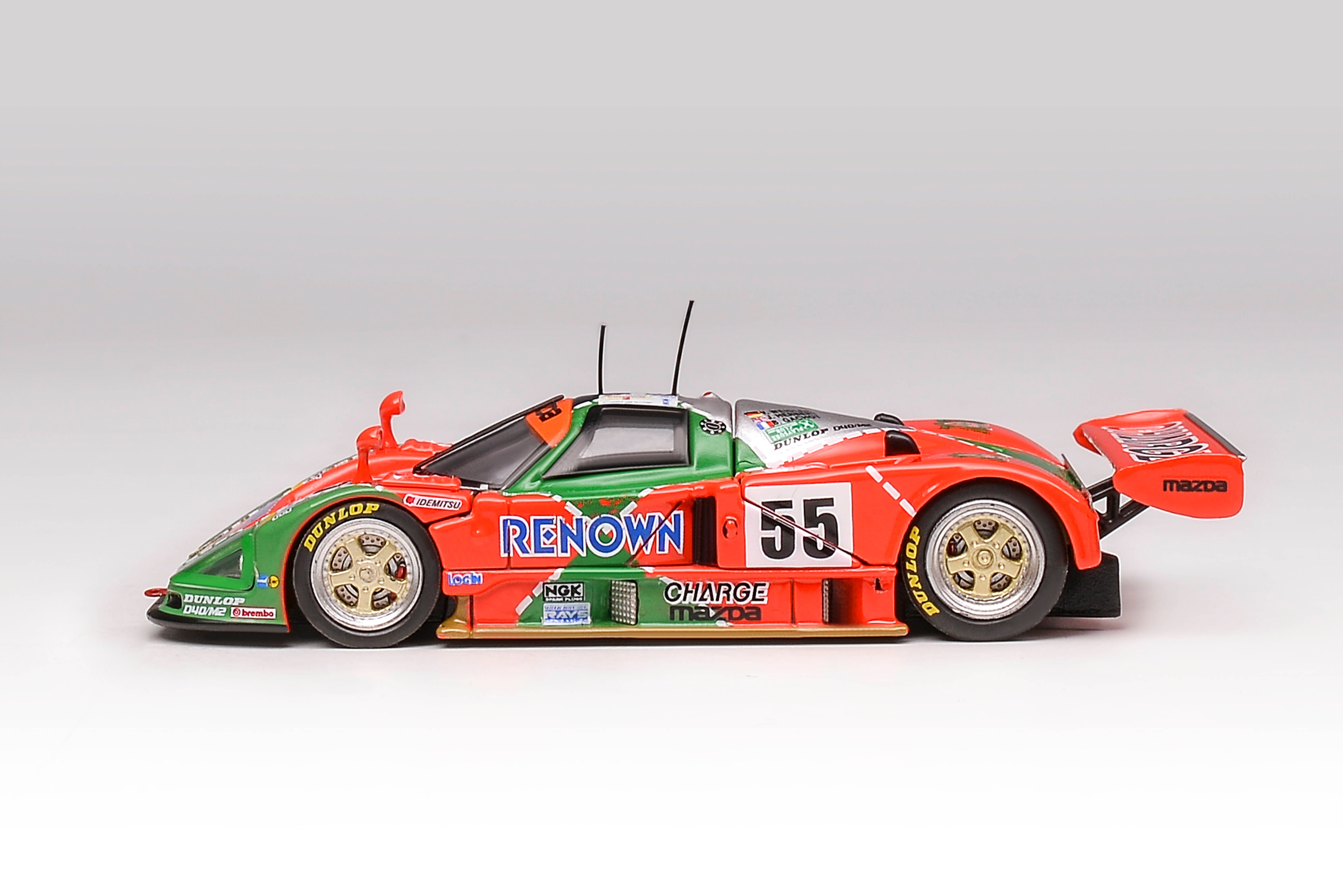 [MOTORHELIX] 1:64 Mazda 787B 55# WINNER Car