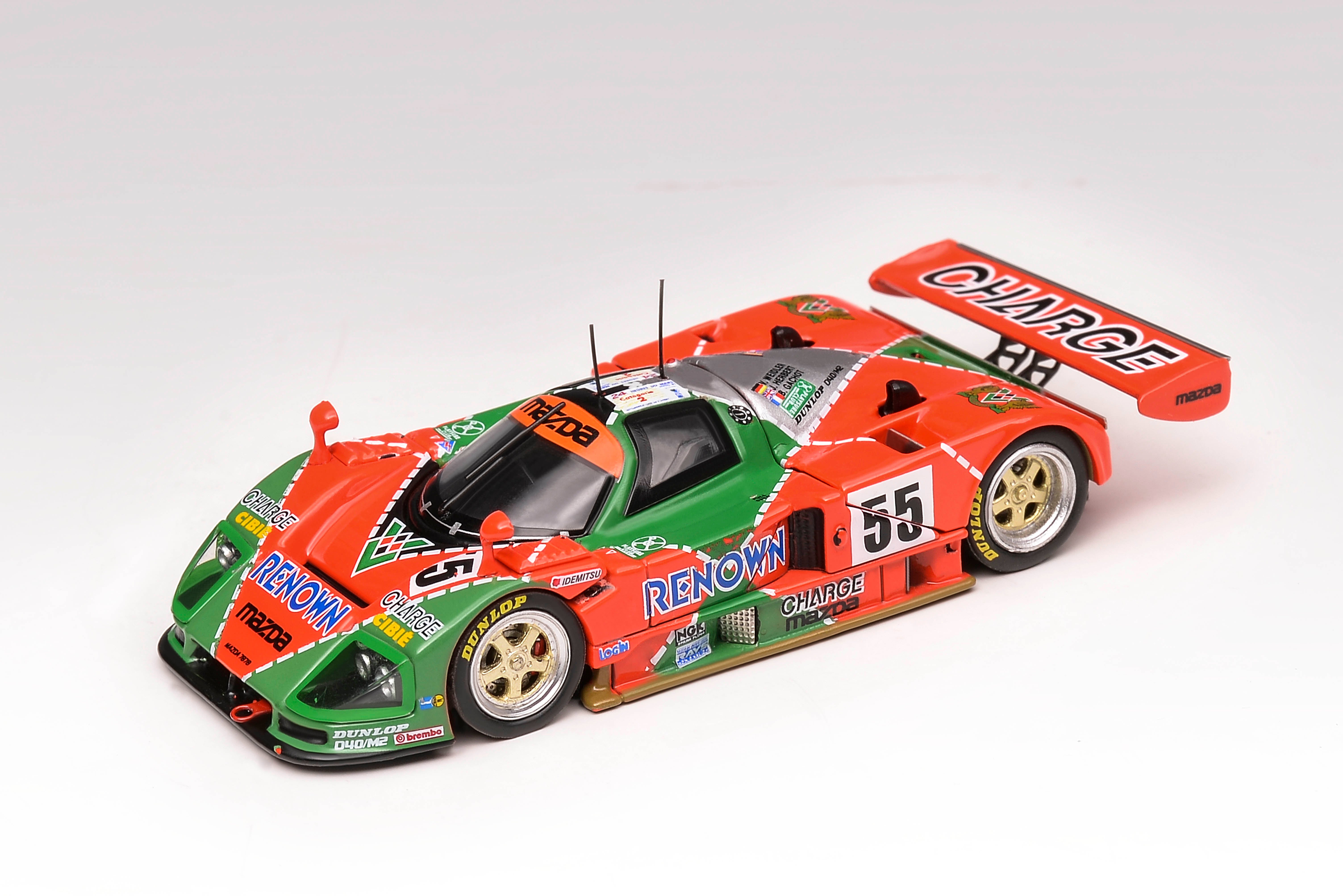 [MOTORHELIX] 1:64 Mazda 787B 55# WINNER Car