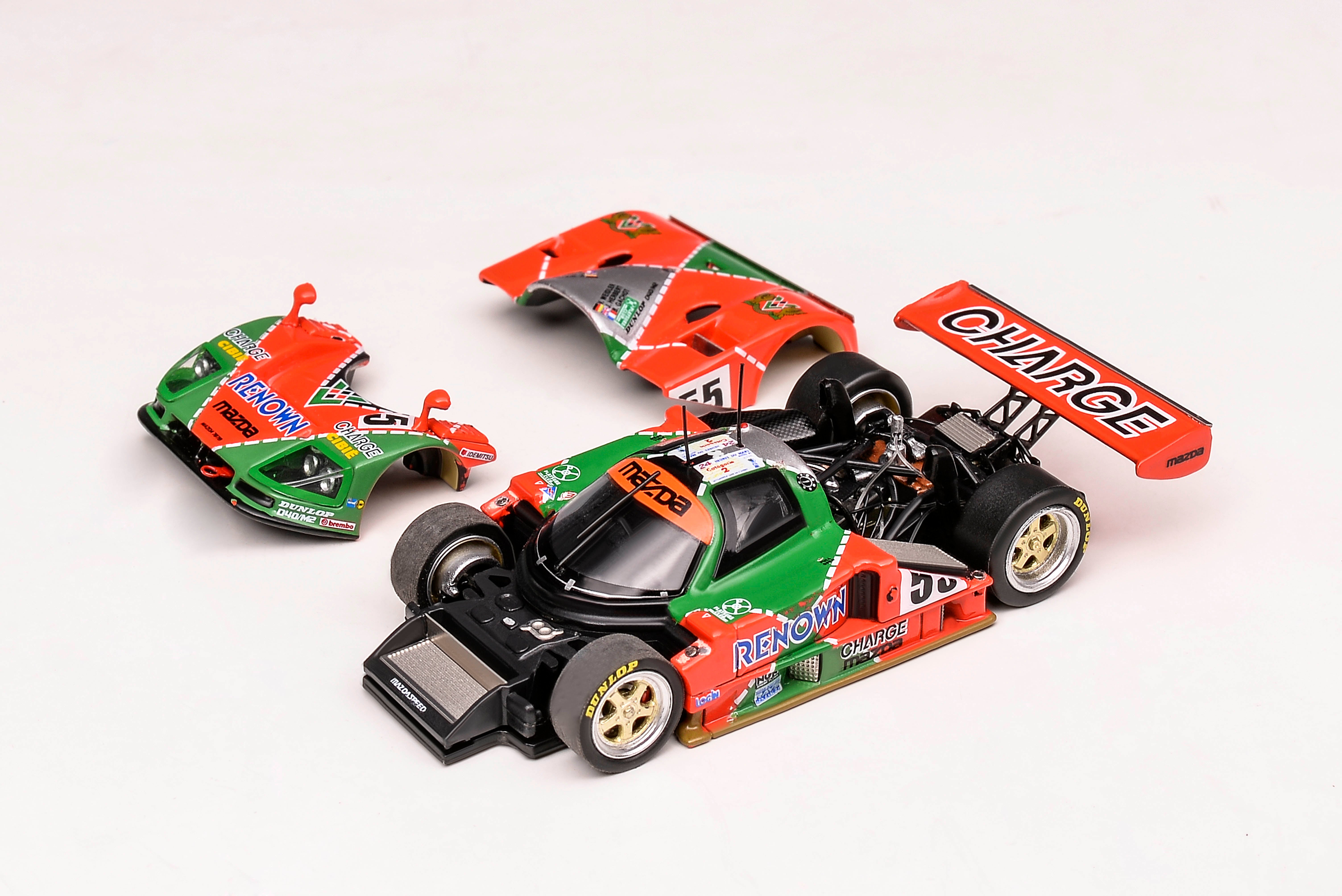 [MOTORHELIX] 1:64 Mazda 787B 55# WINNER Car