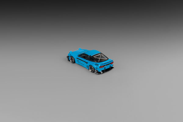 [MICRO TURBO] 1:64 180SX Rocket Bunny Metallic Blue