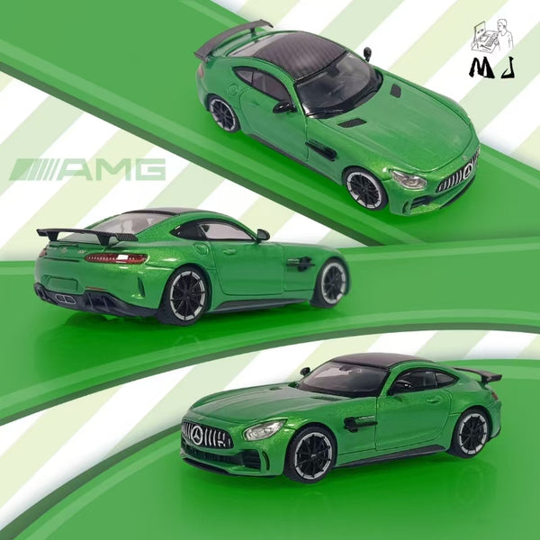 [MJ] 1:64 Mercedes-Benz AMG GTR Bright Green