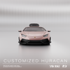 [FINCLASSICALLY] 1:64 Huracan With Travel Suitcase Iceberry Pink