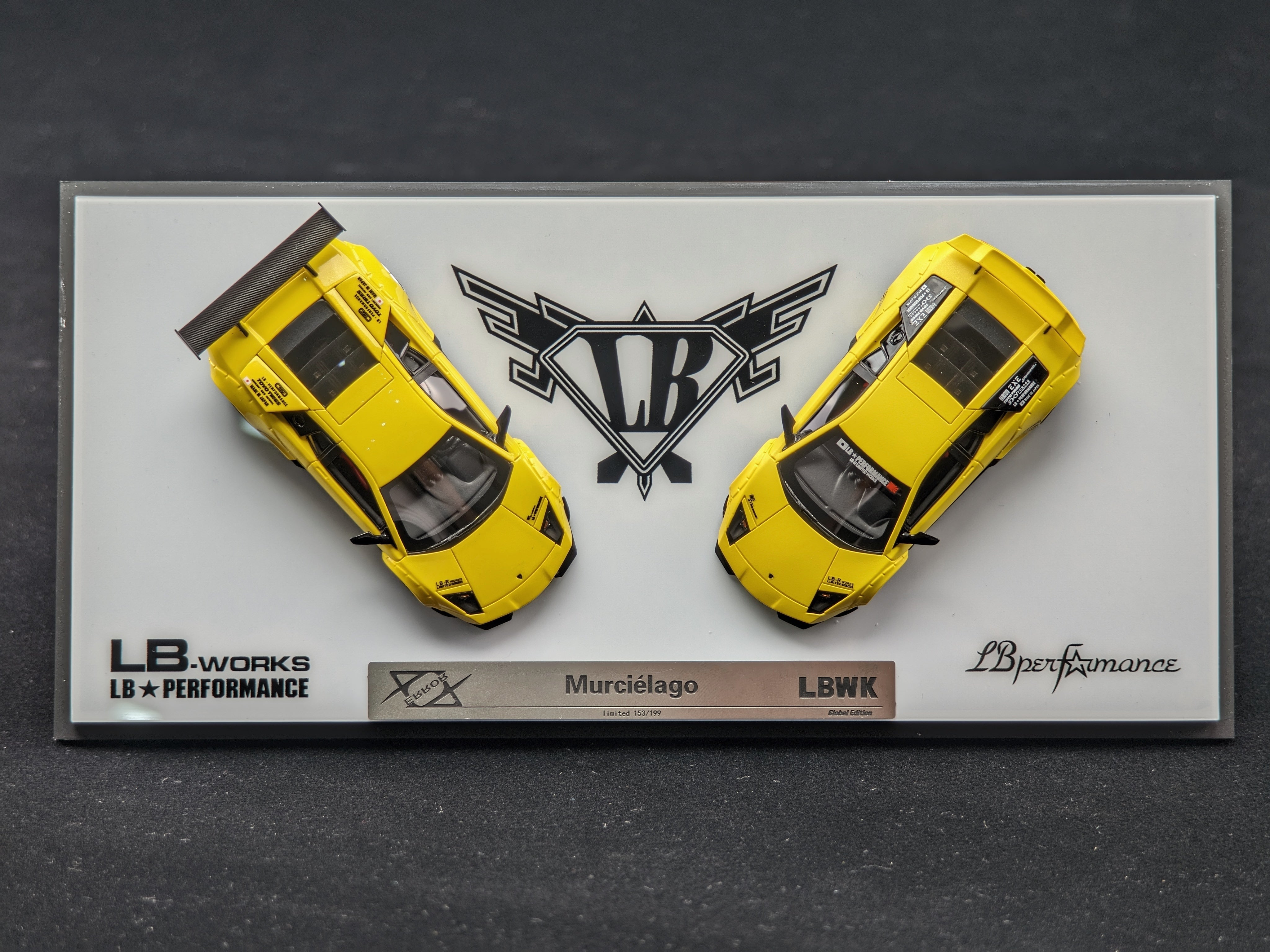 [ERROR 404 MODEL] 1:64 LB Murciélago Double Car Set