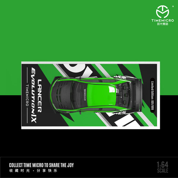 [TIME MICRO] 1:64 Mitsubishi Evo IX Green Goblin