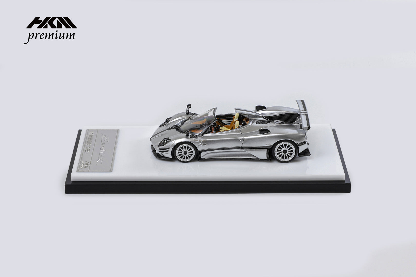 [HKM] 1:64 Zonda 760 Roadster Liquid Silver