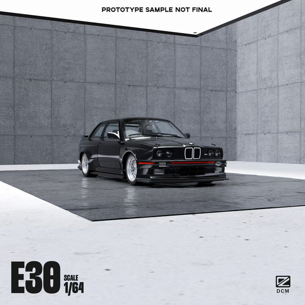 [DCM] 1:64 BMW M3 (E30) Black