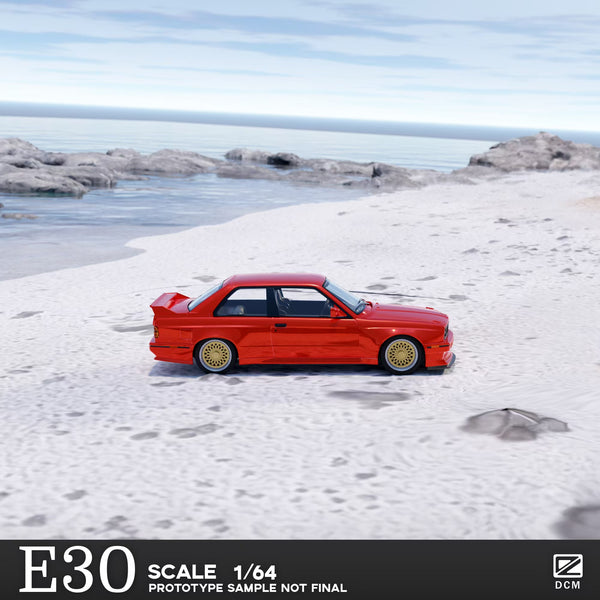 [DCM] 1:64 BMW M3 (E30) Red