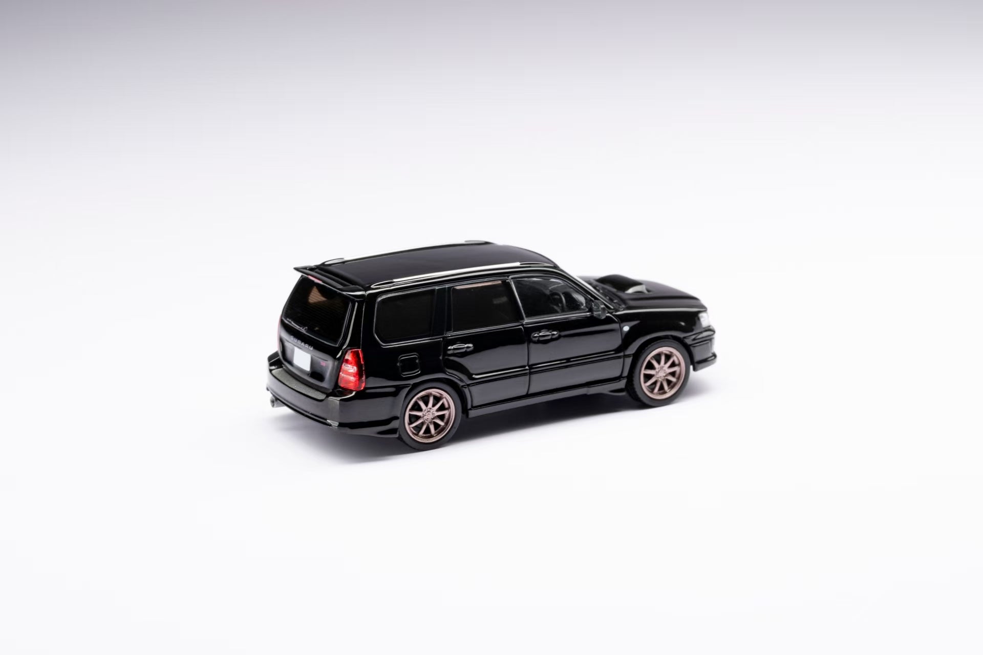 [MODEL MODEL] 1:64 Subaru Forester SG9 STI Black