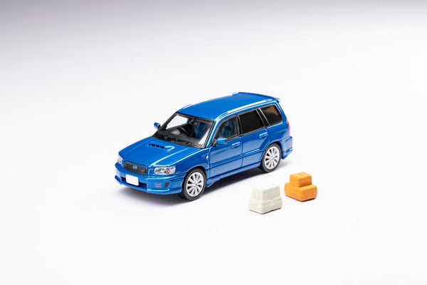 [MODEL MODEL] 1:64 Subaru Forester SG9 STI Blue
