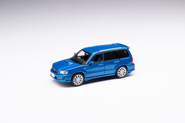 [MODEL MODEL] 1:64 Subaru Forester SG9 STI Blue