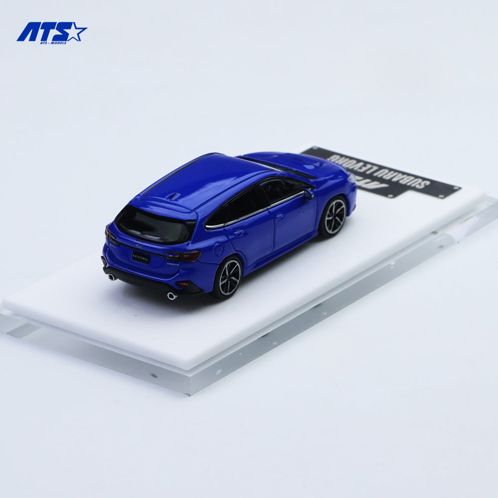 [ATS CAR MODEL] 1:64 Subaru Levorg Blue