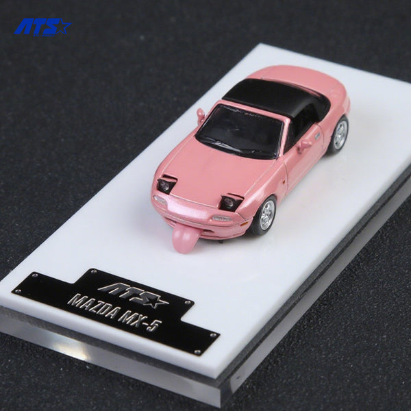 [ATS CAR MODEL] 1:64 Mazda MX-5 Pink