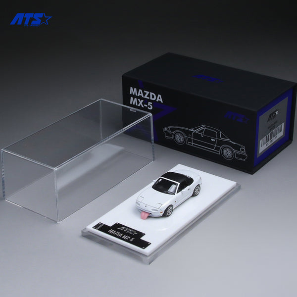 [ATS CAR MODEL] 1:64 Mazda MX-5 White