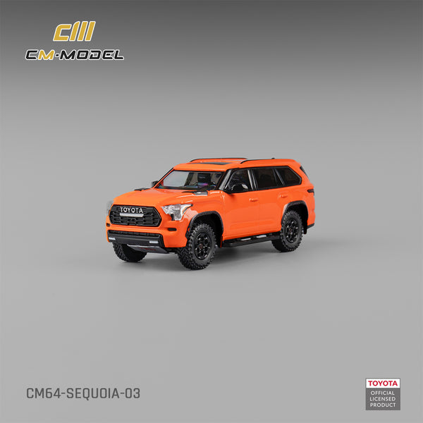 [CM MODEL] 1:64 Toyota Sequoia Orange