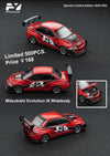 [FINCLASSICALLY] 1:64 Mitsubishi Evolution IX Widebody Red [HEC 2025 Exclusive]