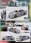 [MORTAL] 1:64 Nissan ER34 D1GP BLITZ Livery 2004