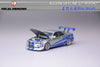 [FOCAL HORIZON] 1:64 Nissan Skyline GT-R R34 FNF Silver/Blue