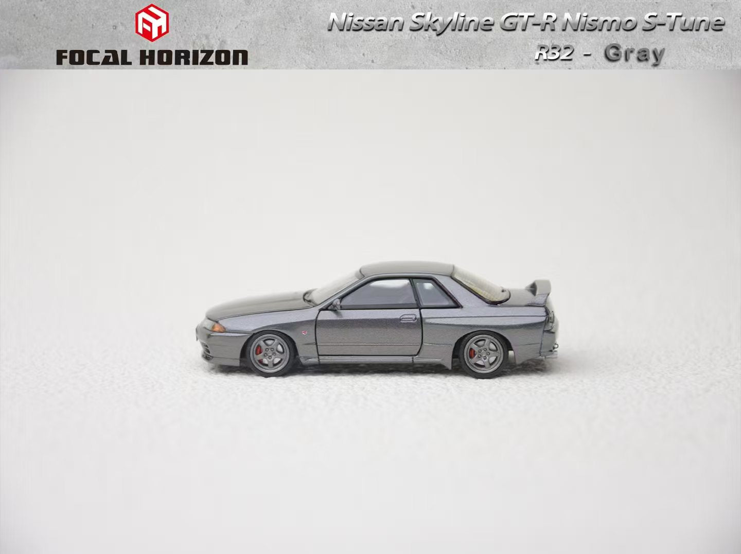 [FOCAL HORIZON] 1:64 Nissan Skyline GT-R R32 Nismo S-Tune Gun Grey
