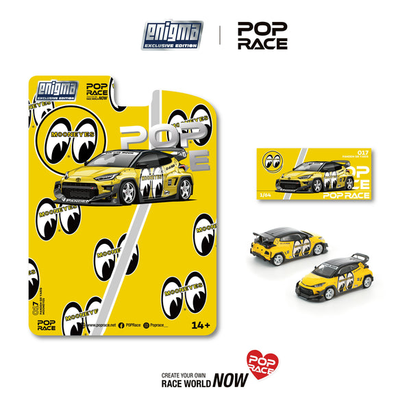 [POP RACE] 1:64 Pandem Yaris Mooneyes