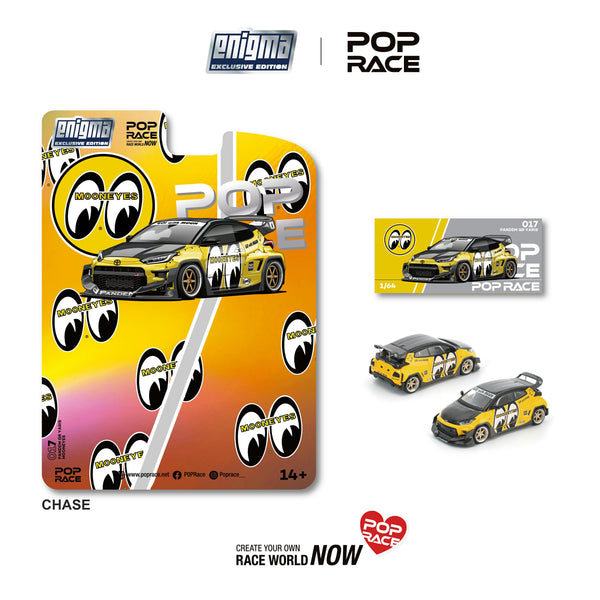 [POP RACE] 1:64 Pandem Yaris Mooneyes
