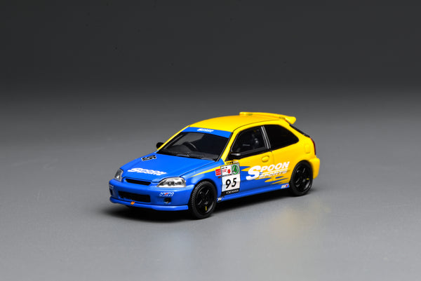 [MOTORHELIX] 1:64 Honda Civic Type-R (EK9) Customized Version Spoon