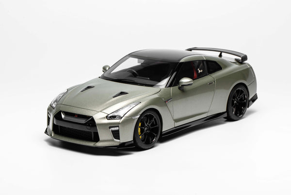 [MOTORHELIX] 1:18 Nissan GT-R (R35) Track Edition Engineered by Nismo T-Spec 2022 Milennium Jade