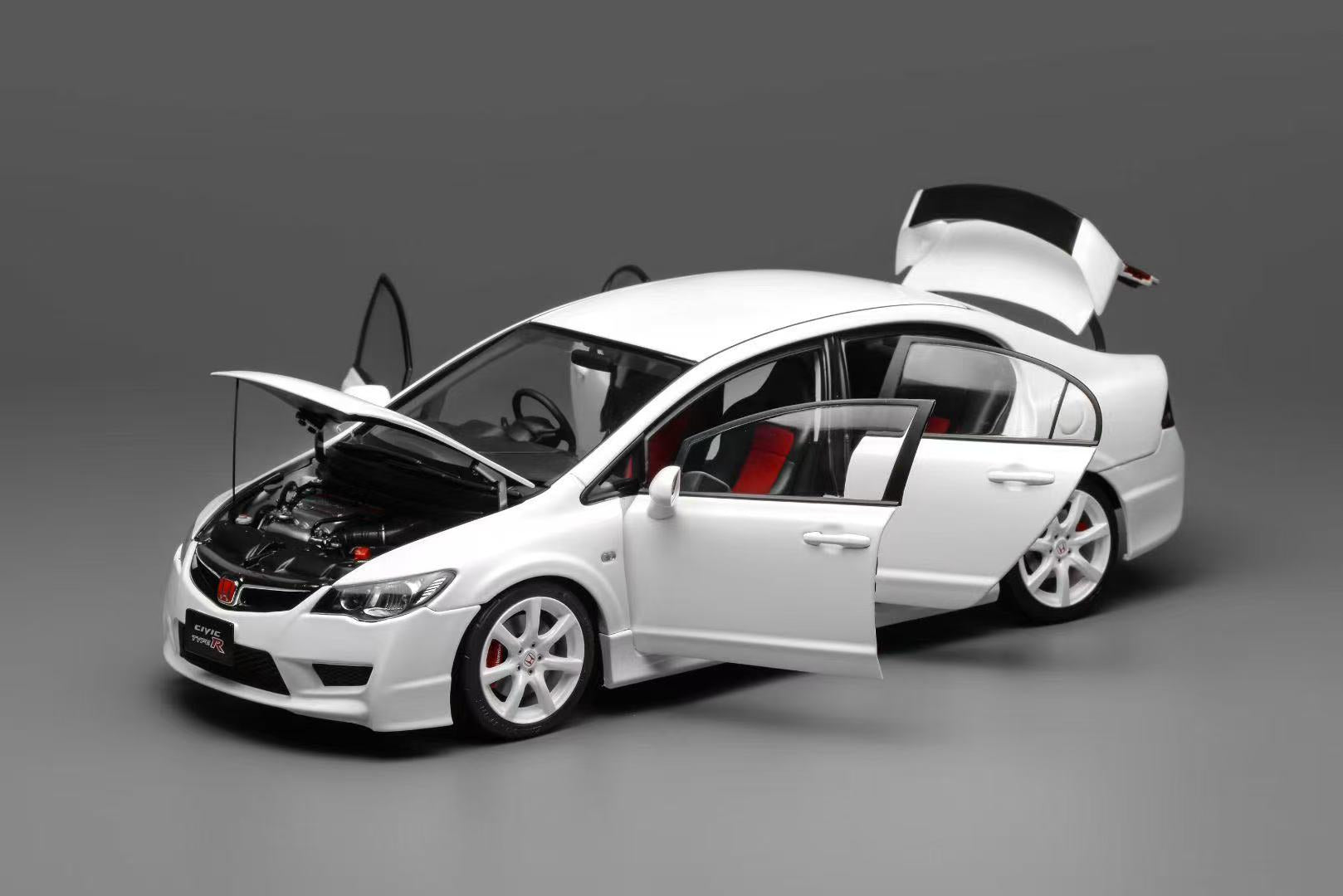 [MOTORHELIX] 1:18 Honda Civic Type R (FD2) 2007 Facelift Pearl White