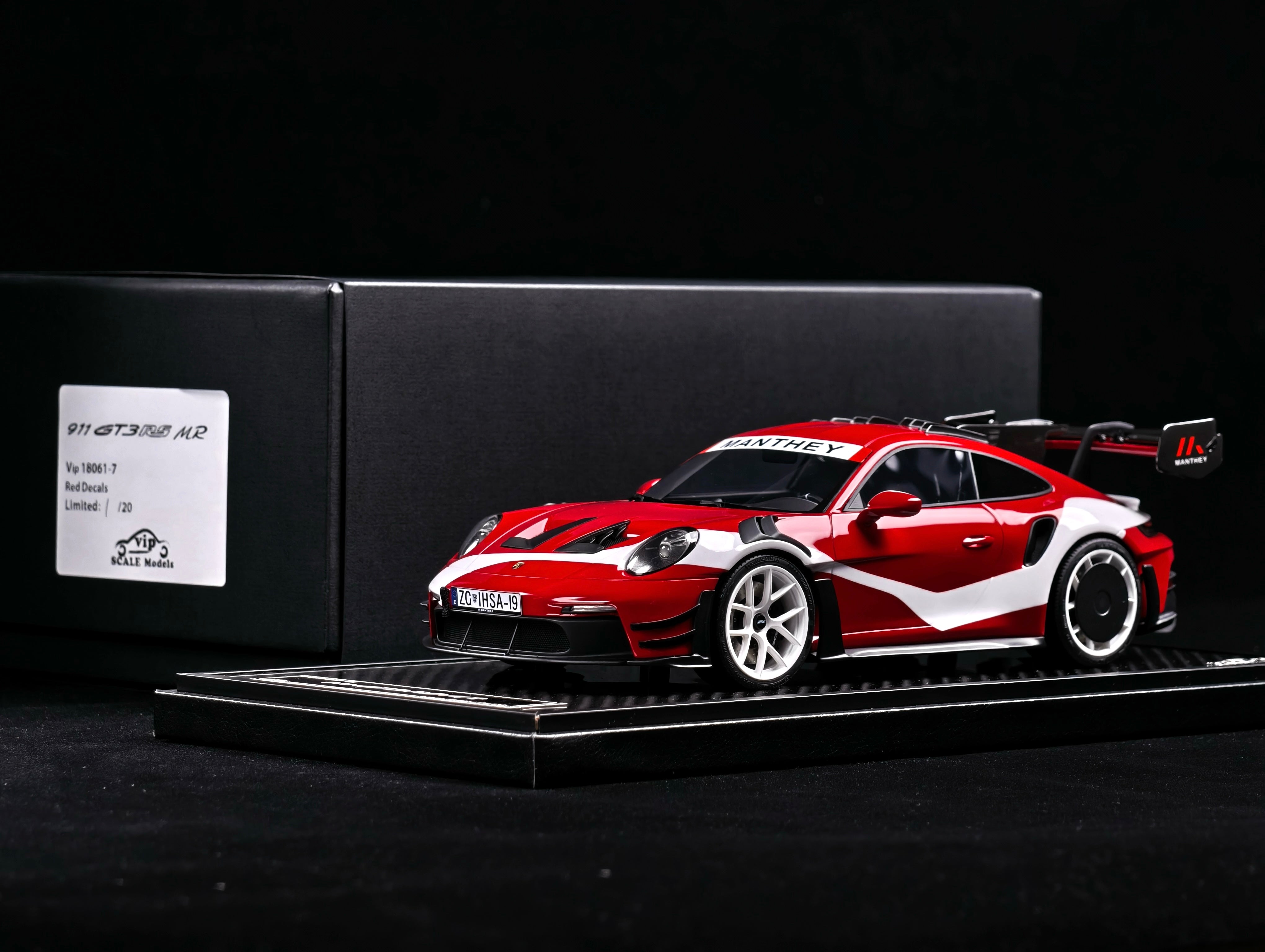 [VIP] 1:18 911 GT3 RS Manthey Racing Red White