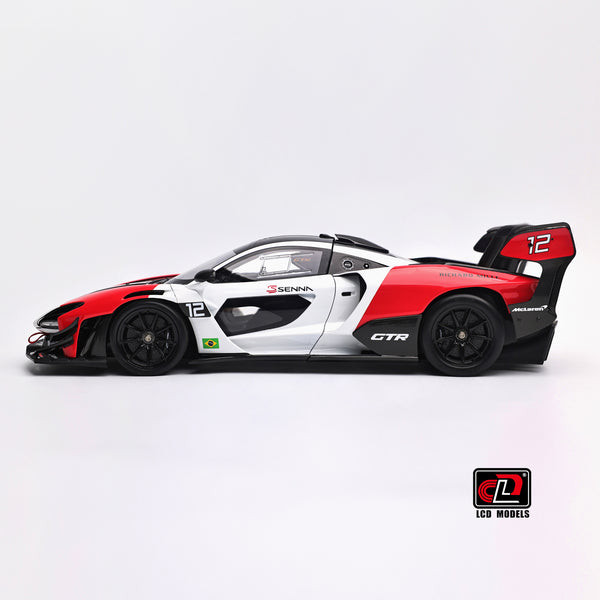 [LCD] 1:18 McLaren Senna GTR Red White