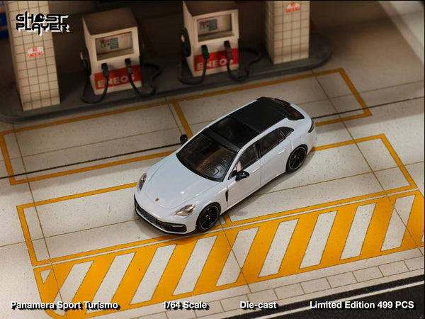 [GHOST PLAYER] 1:64 Panamera Sport Turismo Hunting Version Sky Gray