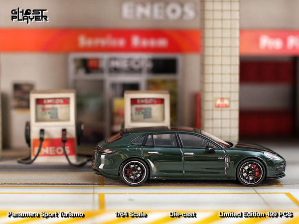 [GHOST PLAYER] 1:64 Panamera Sport Turismo Hunting Version Oak Green