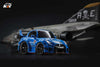 [KR] 1:64 Nissan GT-R R35 Egg Q Car Blue Calsonic