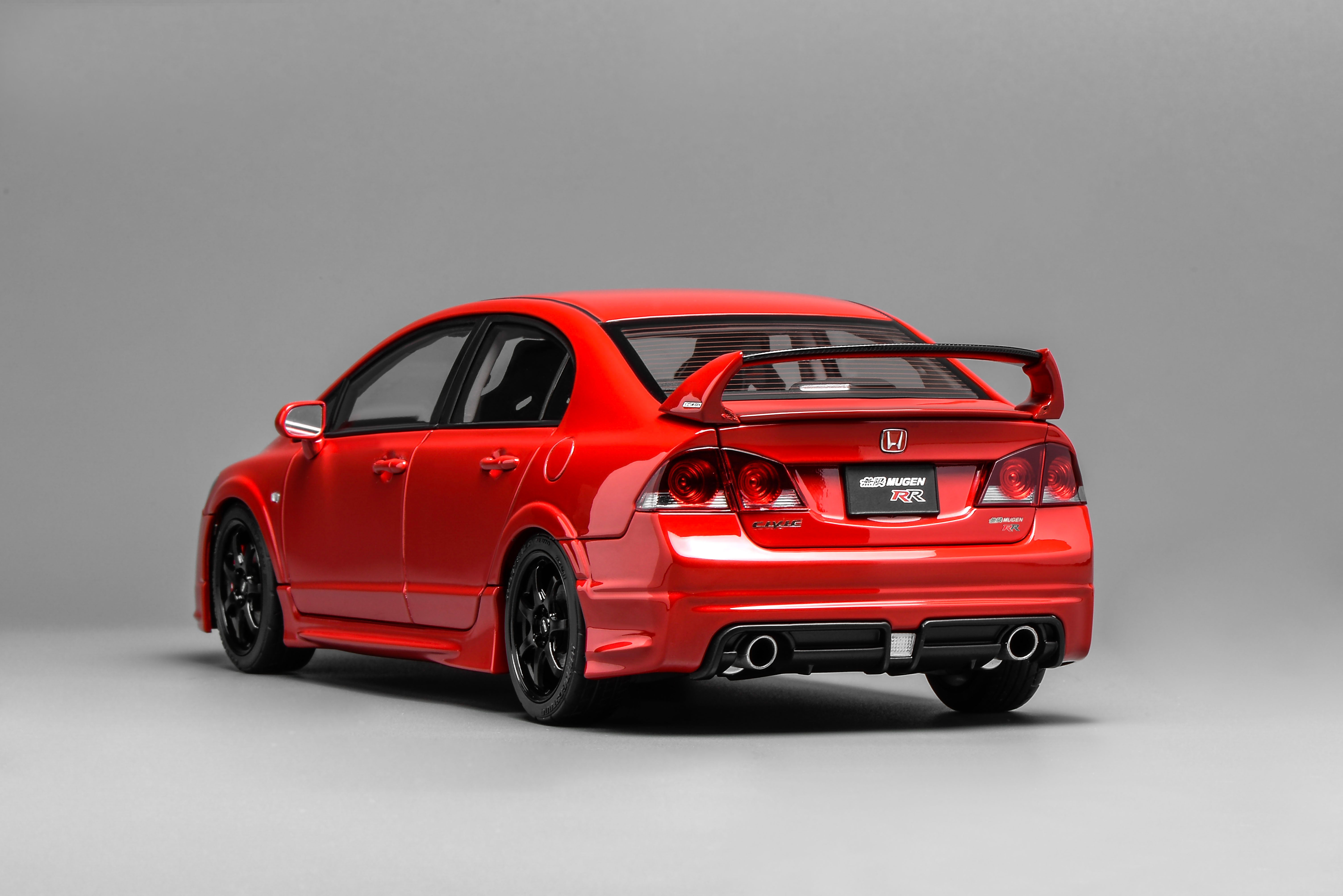 [MOTORHELIX] 1:18 Honda Civic Type R (FD2) Mugen RR Milano Red