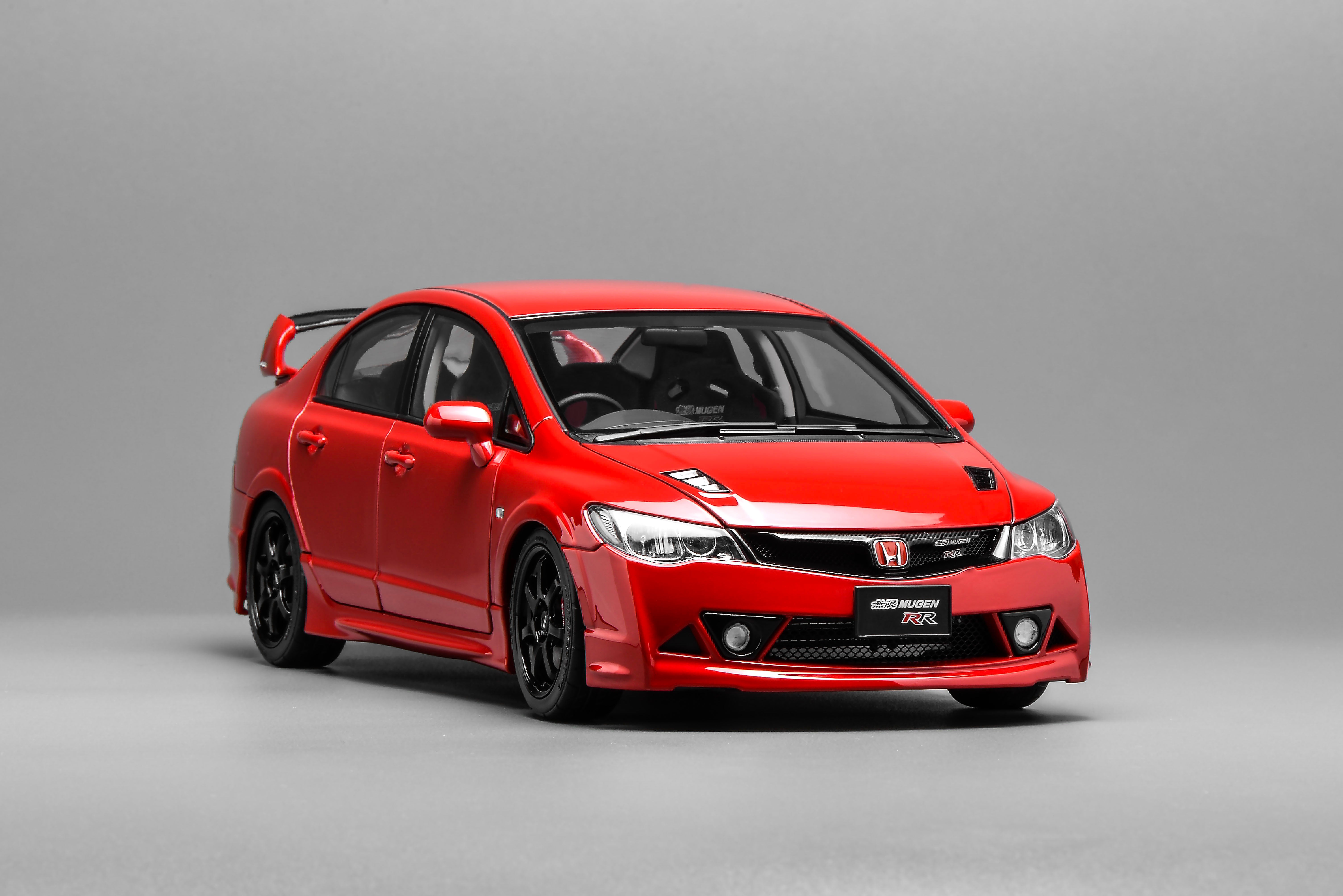 [MOTORHELIX] 1:18 Honda Civic Type R (FD2) Mugen RR Milano Red